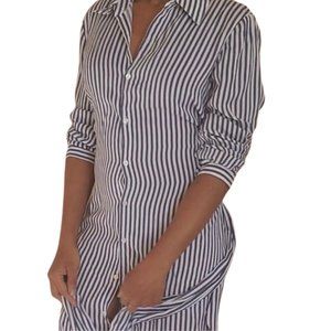 Forever 21 Striped Shirt Dress